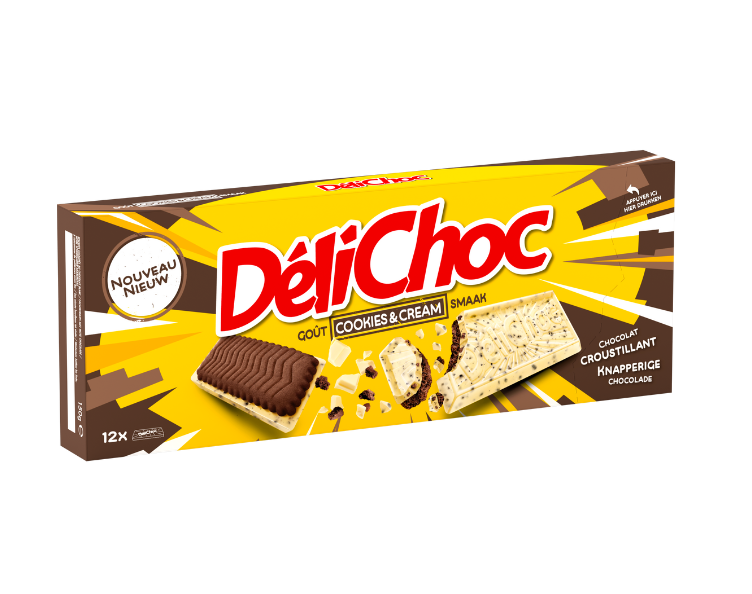 Delichoc Cookies and Cream