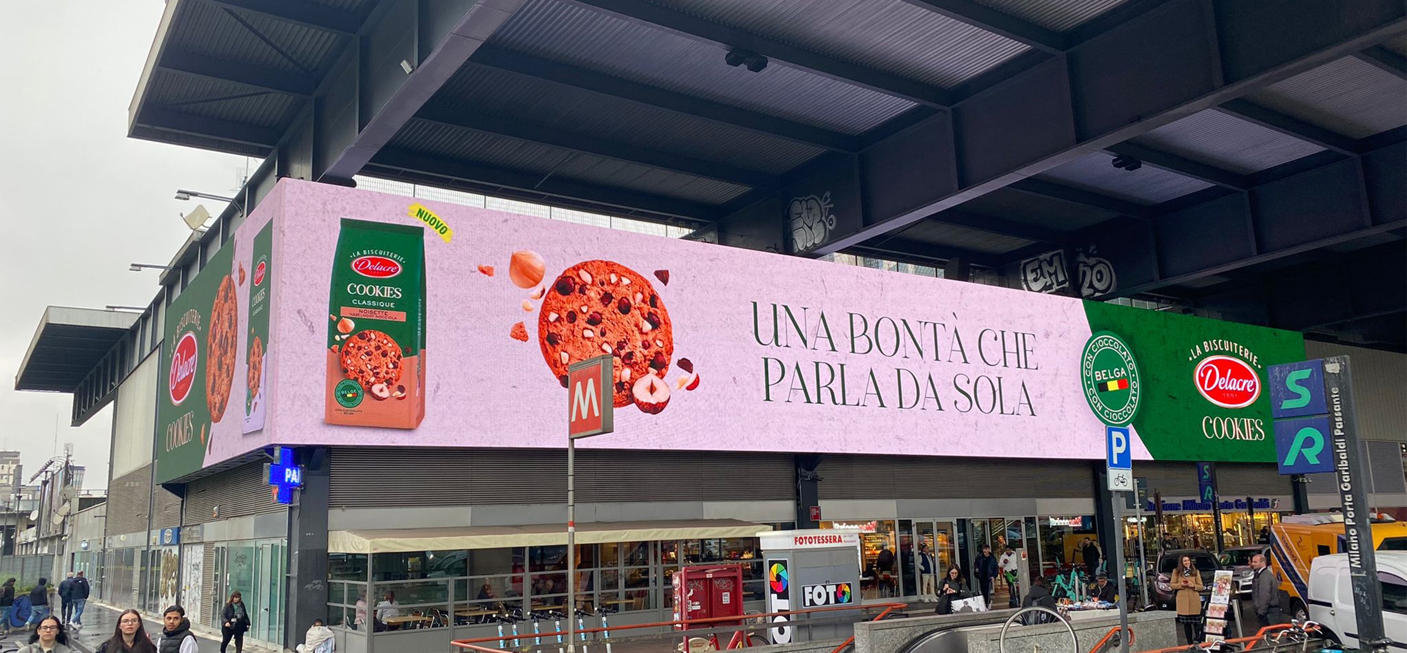 Nos biscuits Delacre sont désormais disponibles dans les magasins italiens!