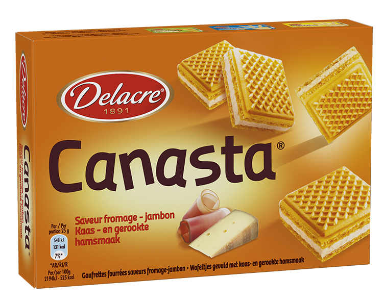 Canasta Fromage saveur jambon fumé