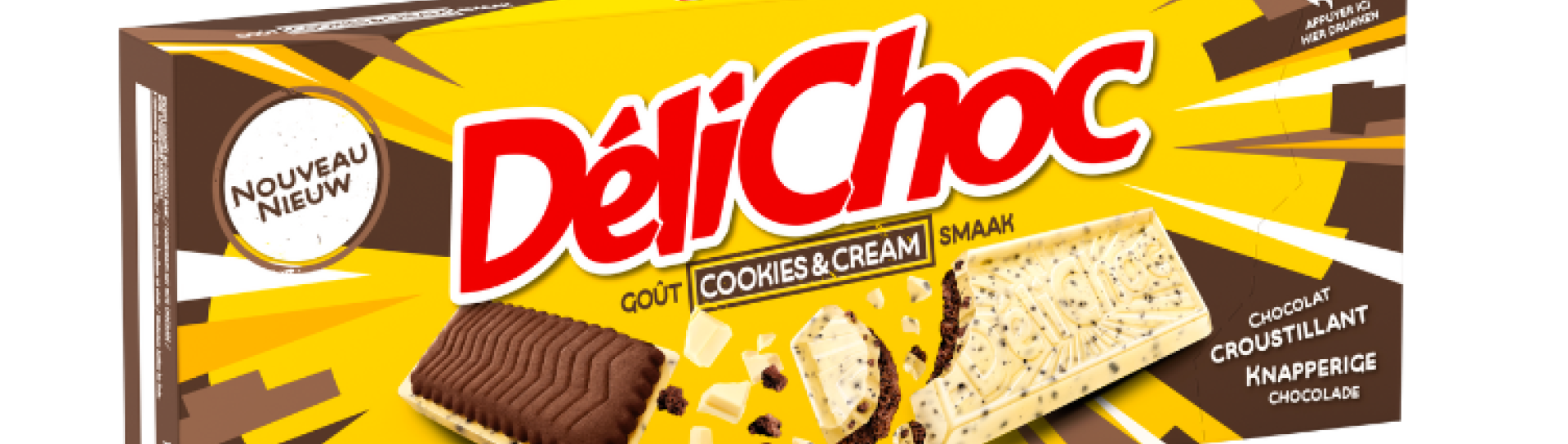 Delichoc Cookies and Cream