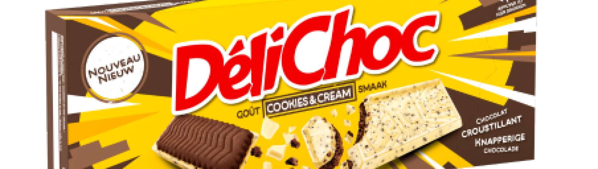 Delichoc Cookies and Cream - Carousel
